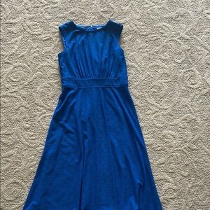 London Times Vibrant Blue Maxi Dress